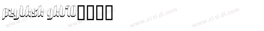 FZYBKSK GKB10字体转换